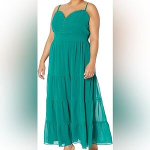 City Chic Amelie Maxi Dress, 18, Medium